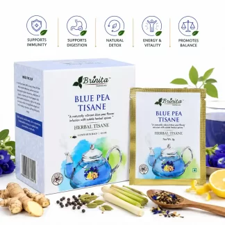 Blue Tea Bags| Skin and hair wellness detox stress