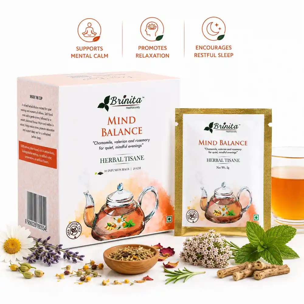 Calm & Balance Wellness Herbal Tea Combo | Help Relaxation, Stress, Digestion