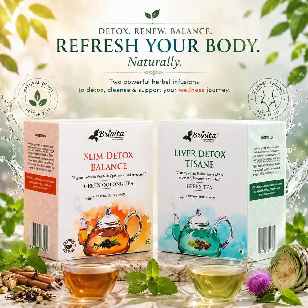 Cleanse & Balance Ultimate Wellness Detox Combo – Slim Detox Balance, Liver Detox