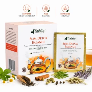 Slim Detox Balance Tea Bags | Metabolism and Weight Management Digestion Detox and Fitness