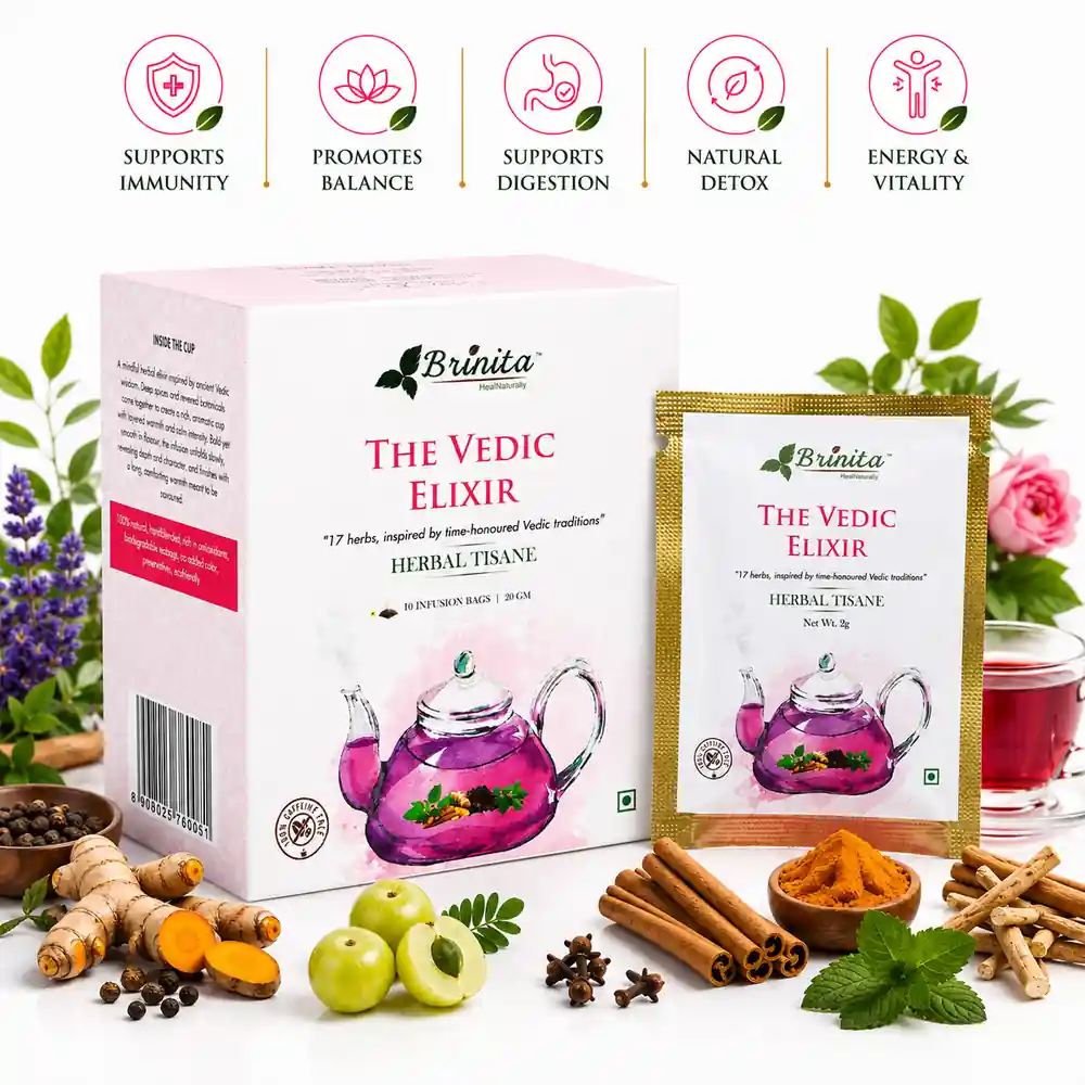 The Vedic Elixir Tea Bags| Help Immunity and Seasonal Wellness, Antioxidant